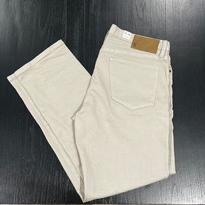 Todd Snyder straight garment dyed 5 pocket twill in manor gray